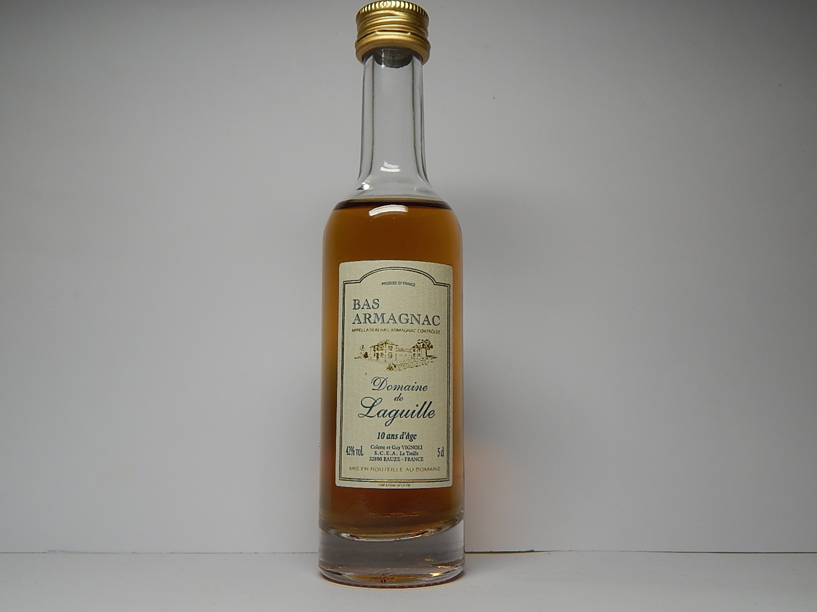 DOMAINE de LAGUILLE 10ans Bas Armagnac